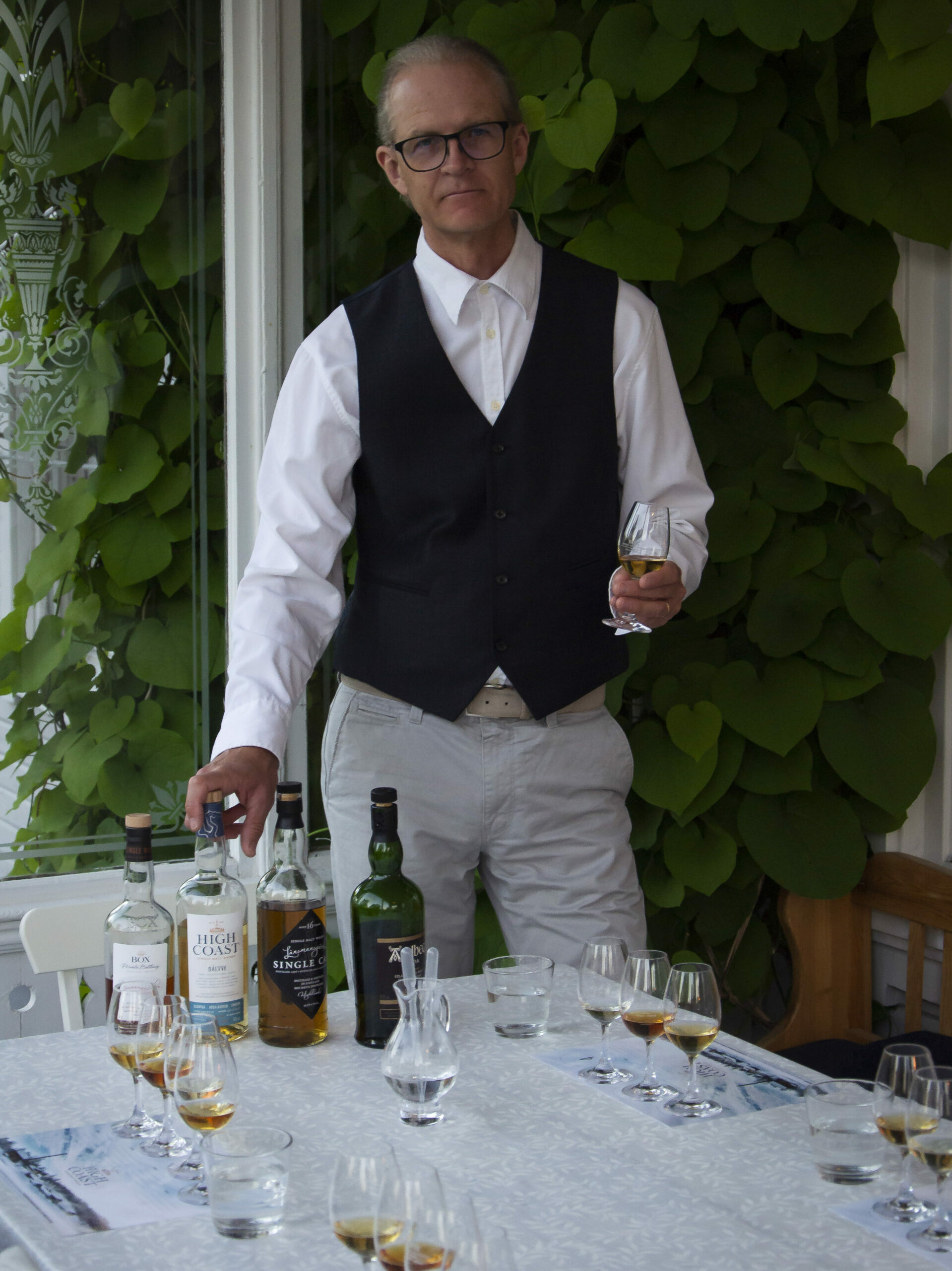 Whiskyprovning med Anders Jonasson på Länsmansgården